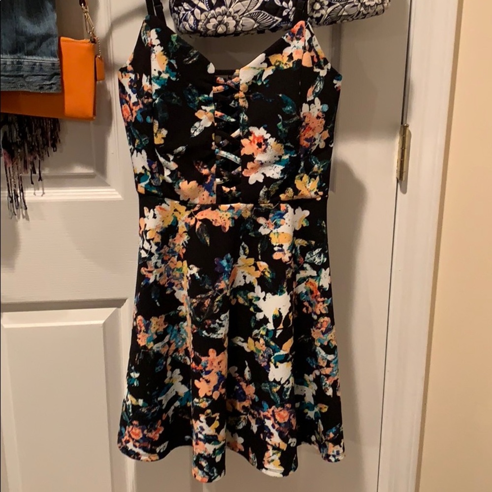 Fun floral dress